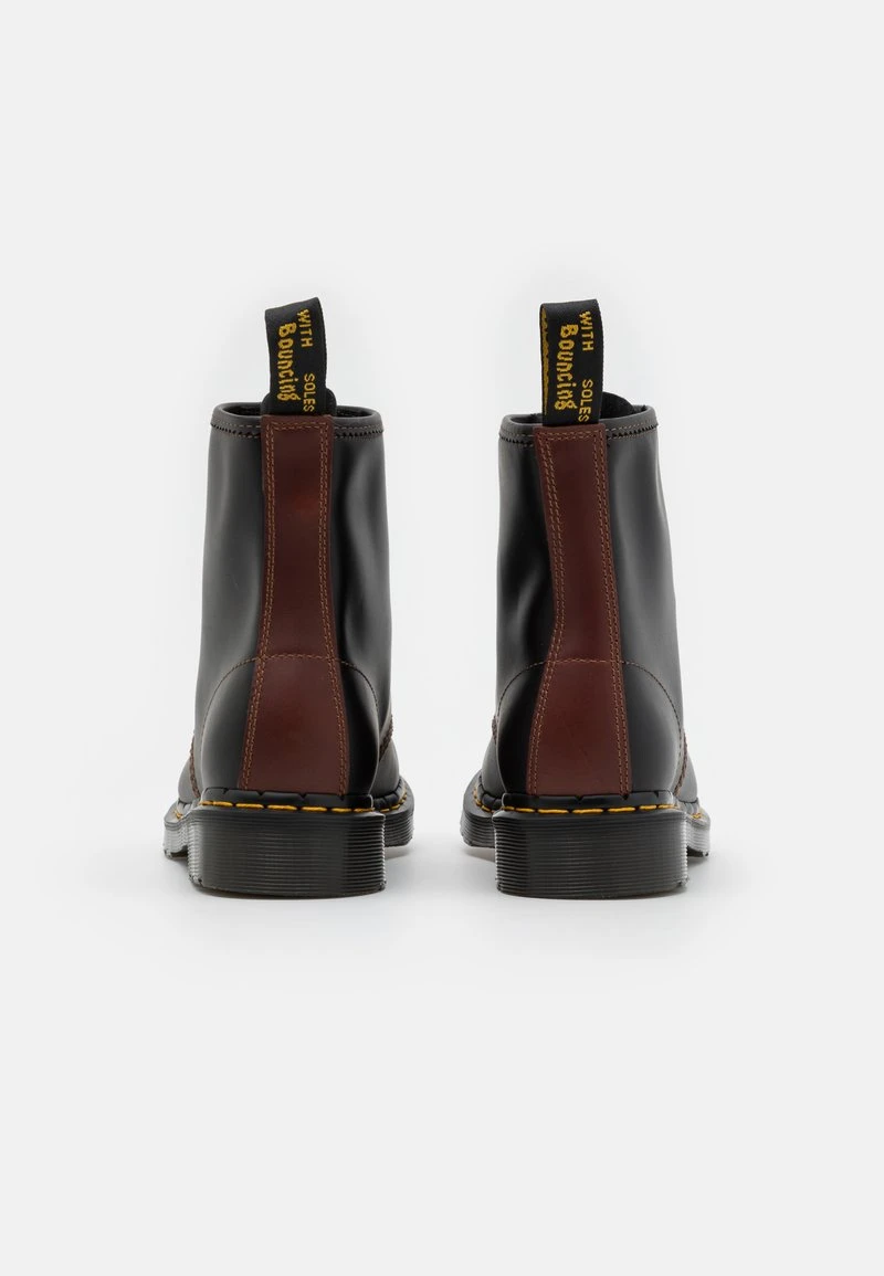 Dr. Martens 1460 ABRUZZO WP - Schnürstiefelette - Black/brown – Bild 3