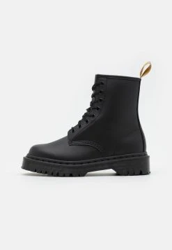 Dr. Martens VEGAN 1460 BEX MONO UNISEX - Schnürstiefelette - Black