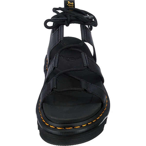Dr. Martens Nartilla Black Hydro Leather Riemchensandalen - Schwarz – Bild 4