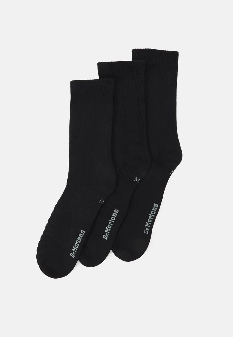Dr. Martens DOUBLE DOC UNISEX 3 PACK - Socken - Black