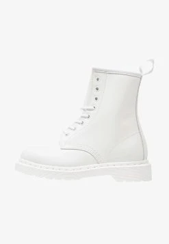 Dr. Martens 1460 MONO BOOT - Schnürstiefelette - White