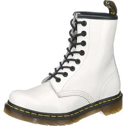 Dr. Martens 1460 W 8 Eye Schnürstiefeletten - Weiß