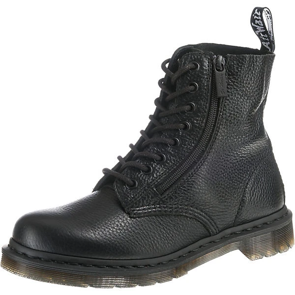 Dr. Martens 1460 Pascal W/zip Schnürstiefeletten - Schwarz