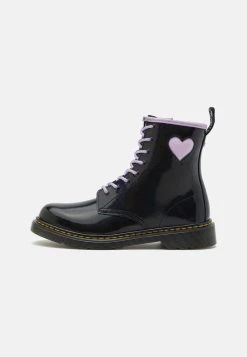 Dr. Martens 1460 Y - Schnürstiefelette - Black/lilac