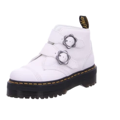 Dr. Martens Airwair Devon Flower Buckle Leather Boots