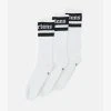 Dr. Martens ATHLETIC LOGO UNISEX 3 PACK - Socken - White