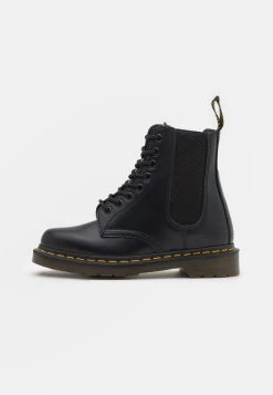 Dr. Martens 1460 HARPER UNISEX - Schnürstiefelette - Black Smooth