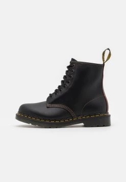 Dr. Martens 1460 ABRUZZO WP - Schnürstiefelette - Black/brown