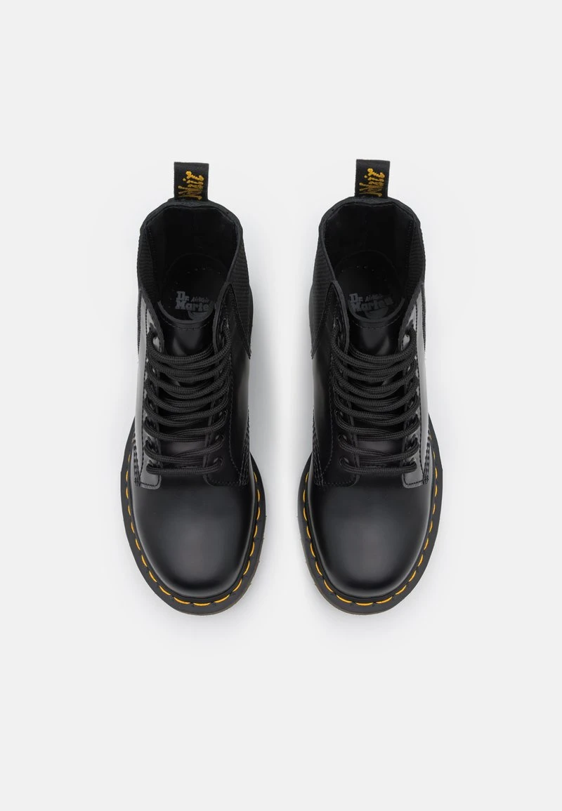 Dr. Martens 1460 HARPER UNISEX - Schnürstiefelette - Black Smooth – Bild 4